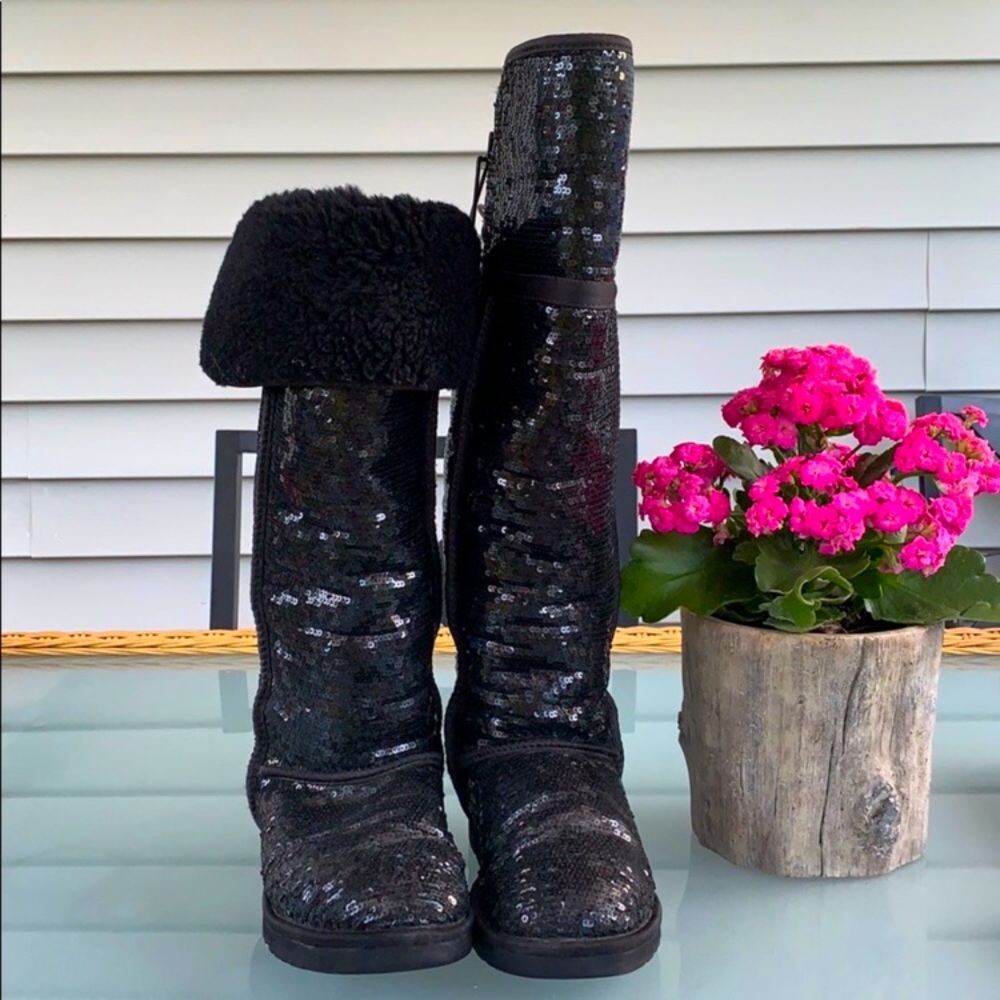 Tall Black Uggs